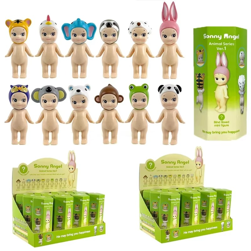 S Angel Animal Series 1st Generation Blind Box Cute Collectible Standing Figure S Angel Animal Series 1st Generation Blind Box Cute Collectible Standing Figure